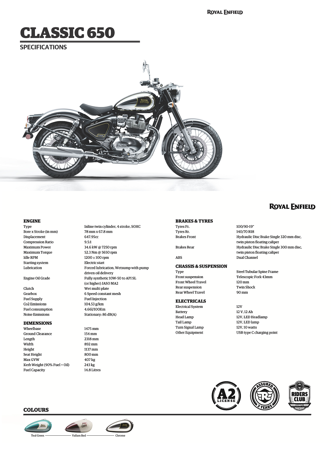 classic-650-technical-specifications